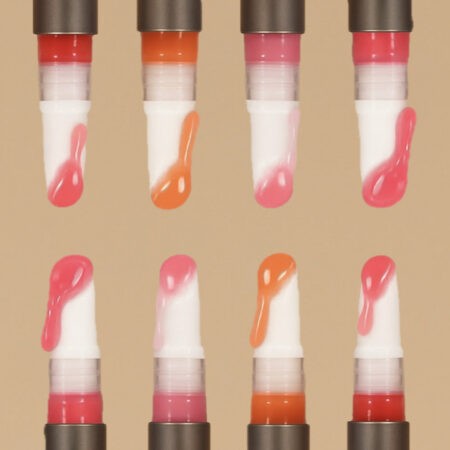 transparent hyaluronic lip oil with vitamin e & castor oil