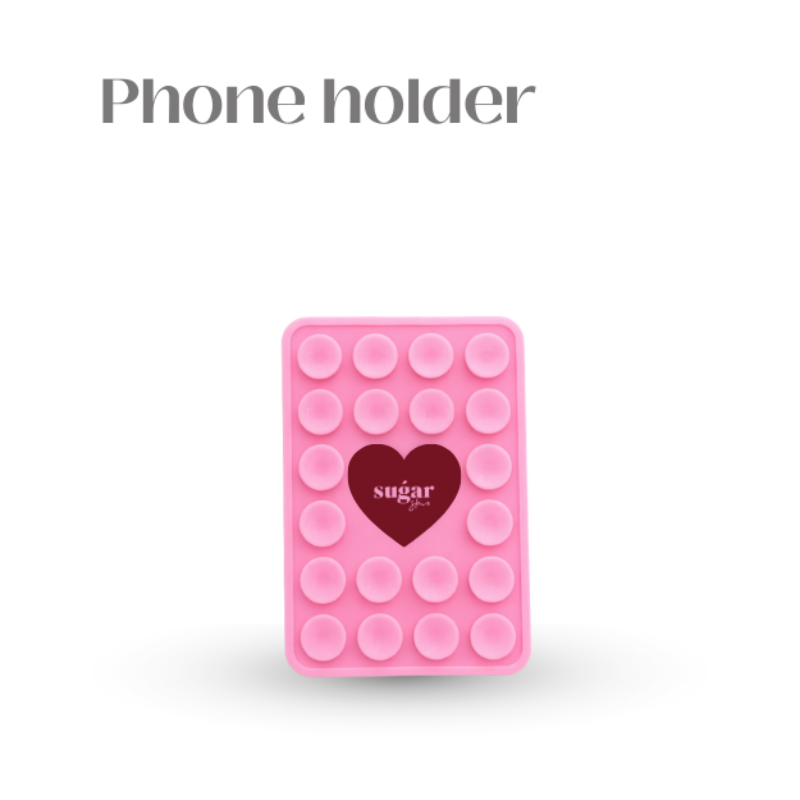 silicone mobile phone holder love collection